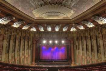 The Wiltern, Koreatown, Los Angeles: Greater Metropolitan Area: Auditorium from Balcony center