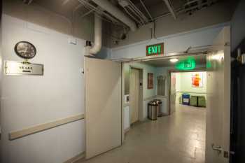 The Wiltern, Koreatown, Los Angeles: Greater Metropolitan Area: Basement Corridor To Trap Room