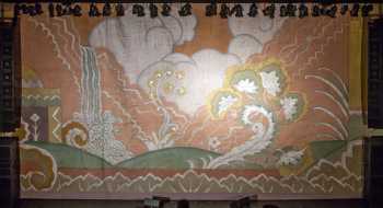 The Wiltern, Koreatown, Los Angeles: Greater Metropolitan Area: Historic Fire Curtain From Front