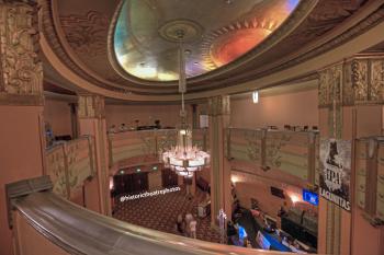 The Wiltern, Koreatown, Los Angeles: Greater Metropolitan Area: Lobby From Upper Level